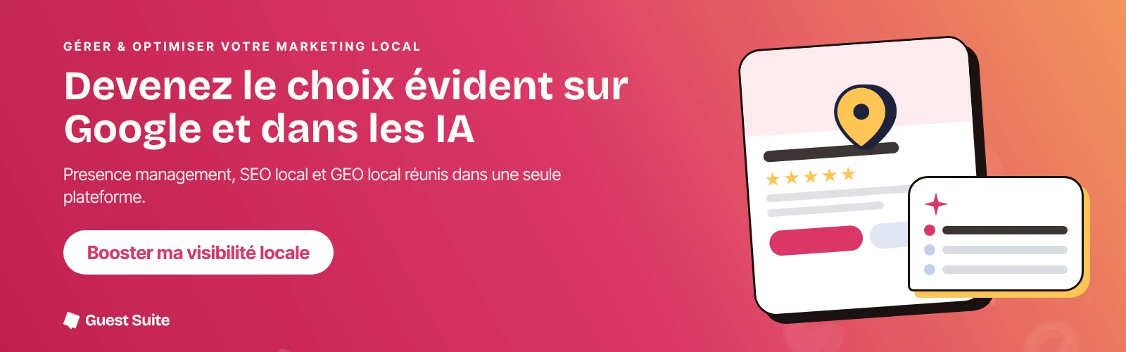 marketing local : devenez le choix évident sur Google et dans les IA