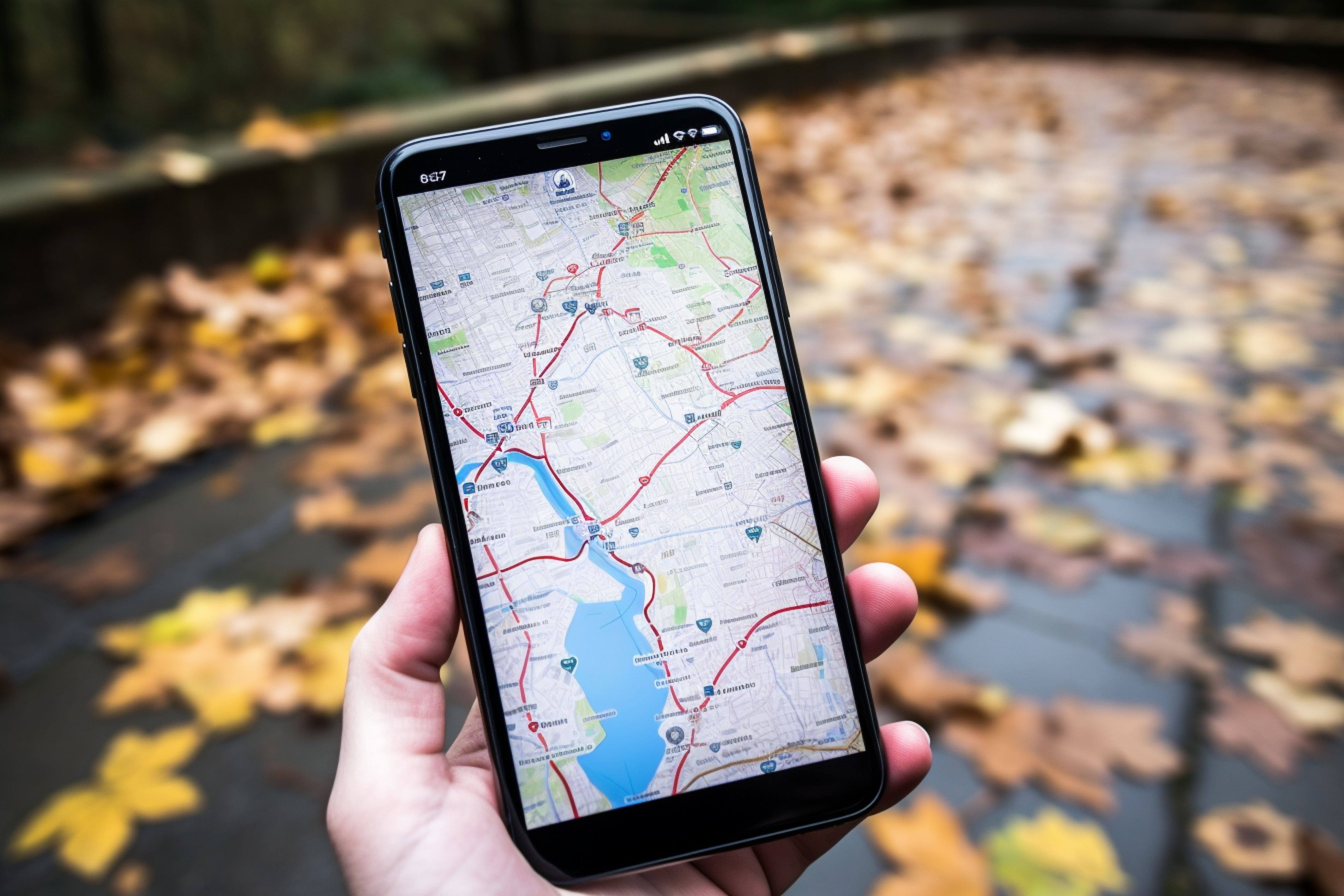 tourist-maps-poland-with-mobile-phone-navigation-exploration